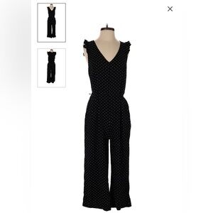 Old Navy Plus size 4x Black Dot Jumpsuit